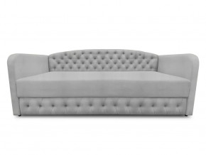 Диван-софа Гарвард-2 с каретной стяжкой Solta Smoke кат.1 в Тюмени - mebel-tymen.ru | фото