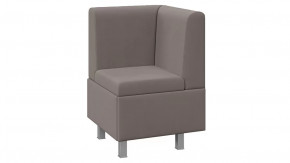 Диван угловой «Каир» Исп.2 Велюр Camaro 05 (мокко) в Тюмени - mebel-tymen.ru | фото