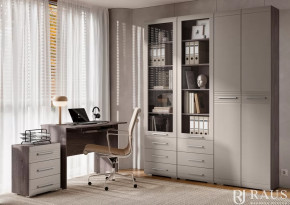 Домашний офис "Афина" Анкор темный/Грей в Тюмени - mebel-tymen.ru | фото