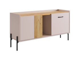 Тумба Доминика кашемир/дуб крафт золотой в Тюмени - mebel-tymen.ru | фото