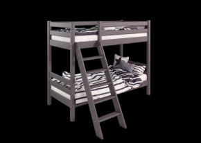 Двухъярусная кровать Соня с наклонной лестницей Лаванда в Тюмени - mebel-tymen.ru | фото