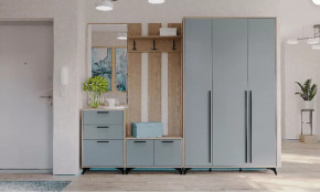 ЕВА  Прихожая, ЛДСП Дуб экспрессив песочный / ЛДСП Фрост в Тюмени - mebel-tymen.ru | фото