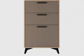 ЕВА Тумба 600 1С2Я (ш602*г411*в915мм), Глиняный серый в Тюмени - mebel-tymen.ru | фото