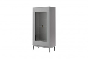 Фарго Шкаф витрина ШР-2 Антрацит в Тюмени - mebel-tymen.ru | фото