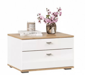 Фиджи ЛД.659060.000 Тумба прикроватная (Дуб Золотой/Белый) в Тюмени - mebel-tymen.ru | фото