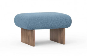 Форест ЛД 600.810.000 Банкетка (Дуб Кастелло/Голубой, ткань Barni Dusty blue) в Тюмени - mebel-tymen.ru | фото