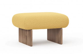 Форест ЛД 600.810.000 Банкетка (Дуб Кастелло/Желтый, ткань Barni Dusty curcuma) в Тюмени - mebel-tymen.ru | фото