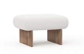 Форест ЛД 600.810.000 Банкетка (Дуб Кастелло/Молочный, ткань Barni Dusty milk) в Тюмени - mebel-tymen.ru | фото