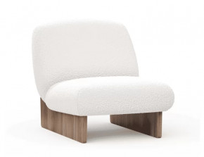 Форест ЛД 600.820.000 Кресло (Молочный, ткань Romeo 02) в Тюмени - mebel-tymen.ru | фото