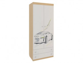 Форсаж Шкаф комбинированный (с ящ. 2-створчатый) в Тюмени - mebel-tymen.ru | фото