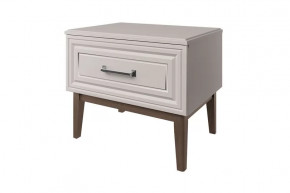 Гориция Тумба прикроватная Персидский жемчуг/Лак Льняной в Тюмени - mebel-tymen.ru | фото