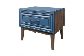 Гориция Тумба прикроватная Таксус / Лак Сапфировый в Тюмени - mebel-tymen.ru | фото