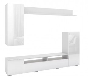 Гостиная "Альфа" (Белый глянец) в Тюмени - mebel-tymen.ru | фото