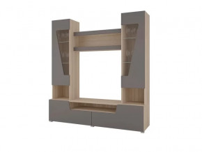 Гостиная Анталия 2 Сонома - Графит софт в Тюмени - mebel-tymen.ru | фото