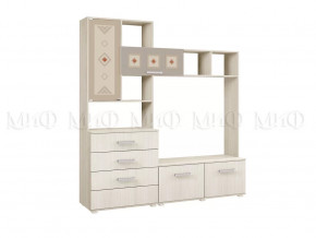 Гостиная Белла Сандал светлый, Графит в Тюмени - mebel-tymen.ru | фото