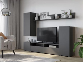 Гостиная Лира ЛДСП серый графит в Тюмени - mebel-tymen.ru | фото