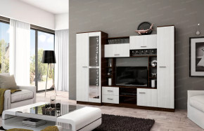 Гостиная "Марта" Венге/Сосна Лоредо в Тюмени - mebel-tymen.ru | фото