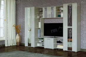Гостиная "ПРАГА", (ш2700*г470*в1966мм) ЛДСП, анкор светлый (6уп) в Тюмени - mebel-tymen.ru | фото