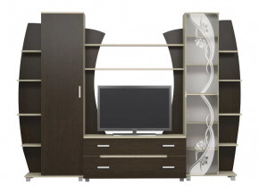 Гостиная Тиана-3 (Дуб Белфорт/Дуб Венге) в Тюмени - mebel-tymen.ru | фото