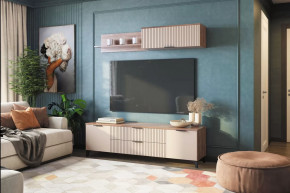 Гостиная Тоскана №1, дуб табачный/бисквит в Тюмени - mebel-tymen.ru | фото