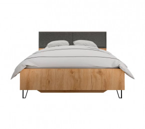 GRACE кровать LOZ160х200 с подъемным механизмом без основания (Дуб наварра/ Графит) в Тюмени - mebel-tymen.ru | фото