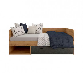 GRACE кровать LOZ90 (Дуб наварра/Графит) в Тюмени - mebel-tymen.ru | фото