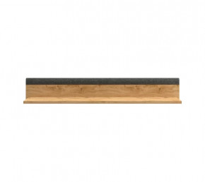 GRACE полка POL140 (Дуб наварра/Графит) в Тюмени - mebel-tymen.ru | фото