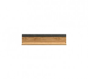 GRACE полка POL98 (Дуб наварра/Графит) в Тюмени - mebel-tymen.ru | фото