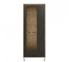 GRACE шкаф REG2W (Дуб наварра/Графит) в Тюмени - mebel-tymen.ru | фото