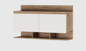 ГРЕТТА Антресоль 1200 (ш1200*г305*в670мм), ЛДСП дуб крафт золотой/ЛДСП белый в Тюмени - mebel-tymen.ru | фото