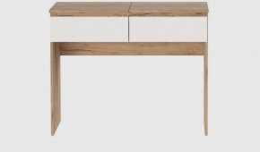 ГРЕТТА Стол косметический (ш1000*г504*в800мм), ЛДСП дуб крафт золотой/ЛДСП белый в Тюмени - mebel-tymen.ru | фото