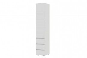 ХЕЛЕН ПН03 Пенал закрытый 1дв., 3ящ. (ш400*г460*в2100мм), Белый в Тюмени - mebel-tymen.ru | фото