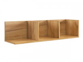 Полка навесная 2 Рич дуб крафт золотой в Тюмени - mebel-tymen.ru | фото