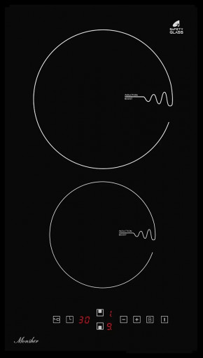 Индукционная варочная панель Monsher MHI 3001 черный в Тюмени - mebel-tymen.ru | фото