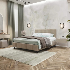 Интерьерная кровать Лилия 1400 с ортопедическим основанием в Тюмени - mebel-tymen.ru | фото