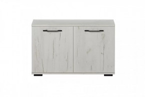 ИТАЛИЯ О-800 Обувница (ш800*г370*в500мм), дуб крафт белый в Тюмени - mebel-tymen.ru | фото