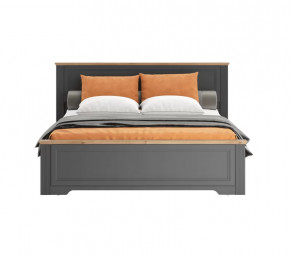 JASMIN кровать LOZ160х200 без основания (Графит/ Дуб артизан ) в Тюмени - mebel-tymen.ru | фото