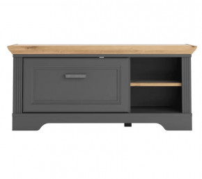 JASMIN тумба KOM1S (Графит/ Дуб артизан ) в Тюмени - mebel-tymen.ru | фото