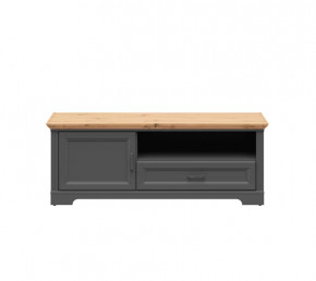 JASMIN тумба RTV1D1S (Графит/ Дуб артизан) в Тюмени - mebel-tymen.ru | фото