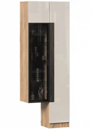 Кёльн ЛД.674020.000 Шкаф с витриной (правый Дуб Золотой/Кашмир) в Тюмени - mebel-tymen.ru | фото