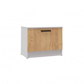 КЕВИН Тумба 600 (ш600*г380*в470мм), Белый /Дуб крафт золотой в Тюмени - mebel-tymen.ru | фото