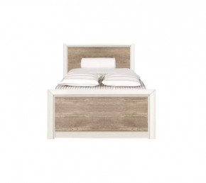 КОЕН кровать LOZ90х200 (Ясень снежный/Сосна натуральная) в Тюмени - mebel-tymen.ru | фото