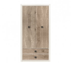 КОЕН шкаф REG2D2S (Ясень снежный/Сосна натуральная) в Тюмени - mebel-tymen.ru | фото