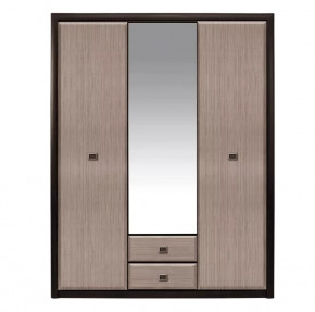 КОЕН шкаф с зеркалом SZF3D2S (Венге/Штрокс) в Тюмени - mebel-tymen.ru | фото