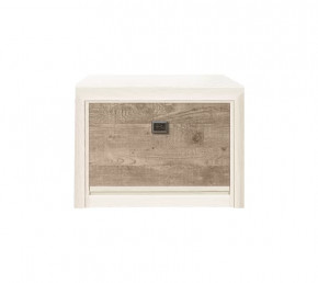 КОЕН тумба для обуви BUT1D (Ясень снежный/Сосна натуральная) в Тюмени - mebel-tymen.ru | фото