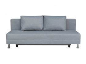 Диван Комфорт Лайт без подлокотников 2 подушки грей в Тюмени - mebel-tymen.ru | фото