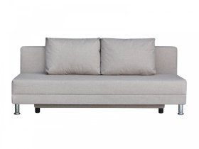 Диван Комфорт Лайт без подлокотников 2 подушки кэмел в Тюмени - mebel-tymen.ru | фото