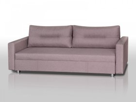 Диван Комфорт с прямыми подлокотниками латте в Тюмени - mebel-tymen.ru | фото