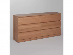 Комод 160х77х40 Варма 6Д шпон дуб беленый в Тюмени - mebel-tymen.ru | фото