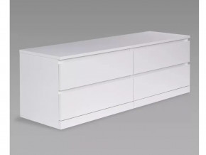 Комод 160x55x48 Варма Прайм 4Д белый в Тюмени - mebel-tymen.ru | фото